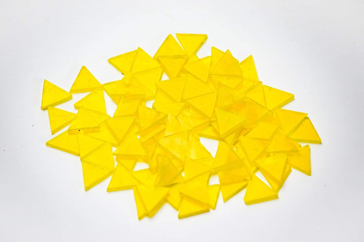 Art Masterclass Triangle / 100gr Yellow Tiles And Beads