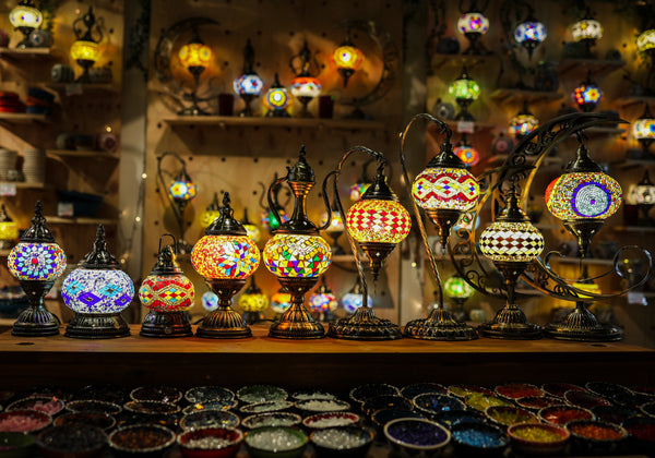 History and Technology Of Creating Famous Turkish Mosaic Lamps