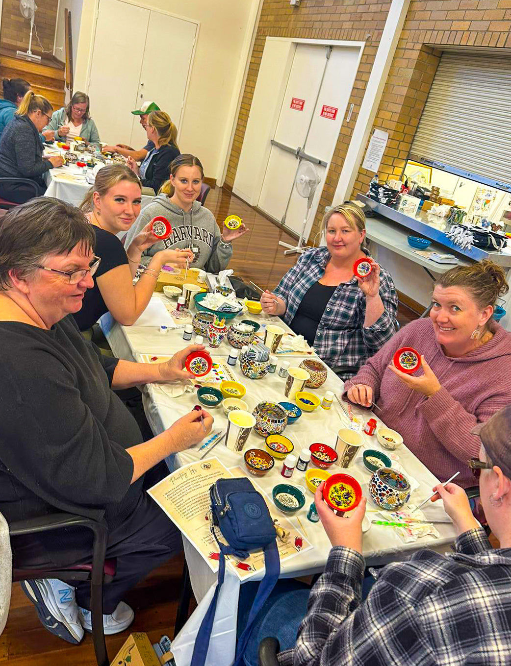 Ceramic Paint and Sip Class in Morwell