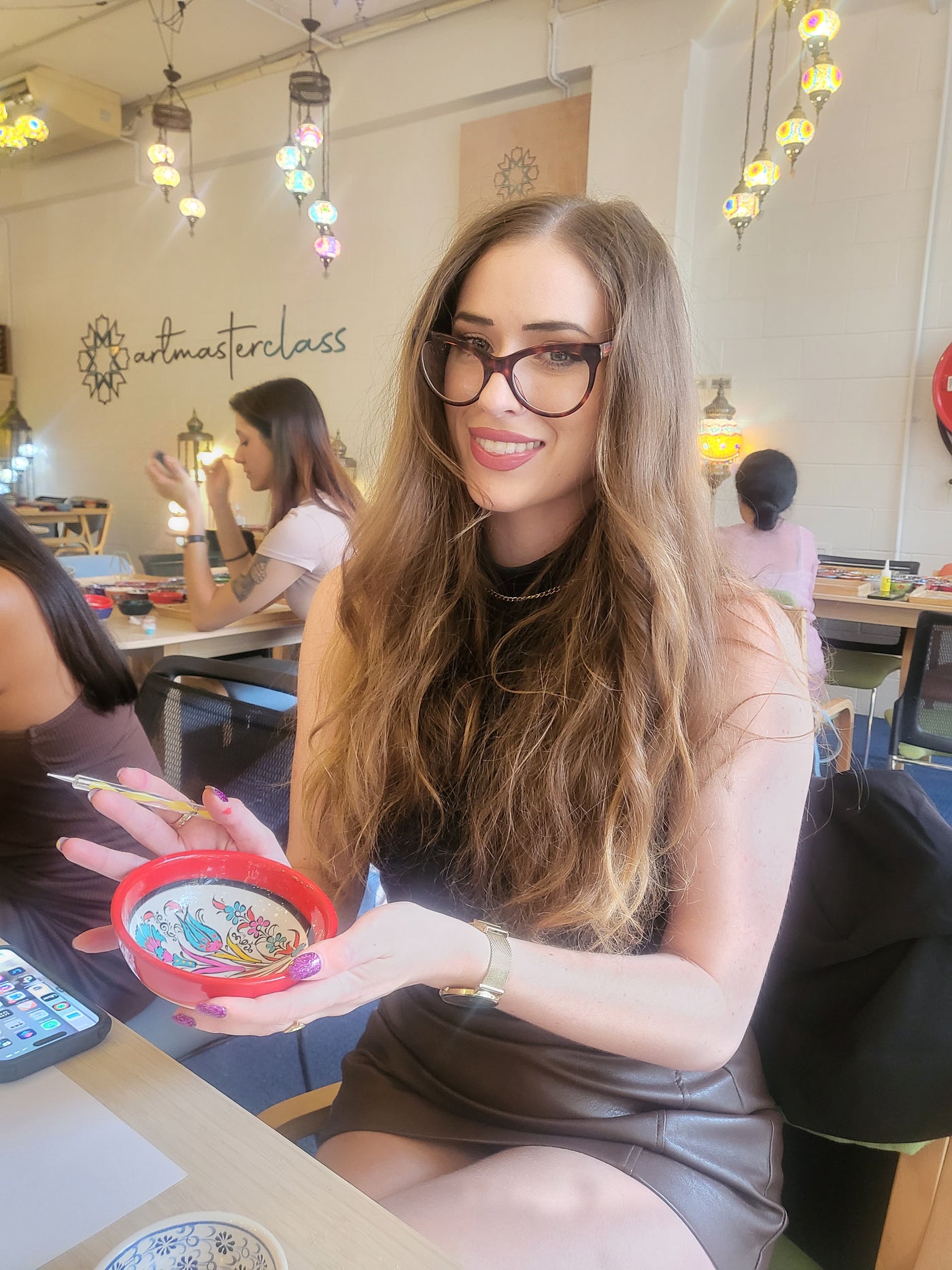 Ceramic Paint and Sip Class in Morwell