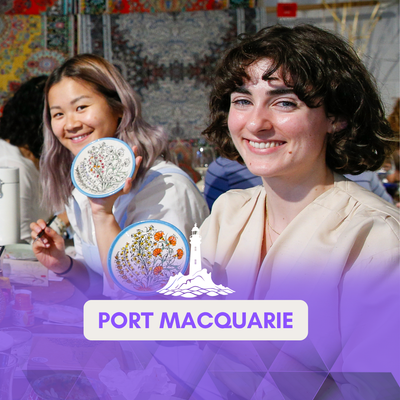 Ceramic Painting Class in Port Macquarie