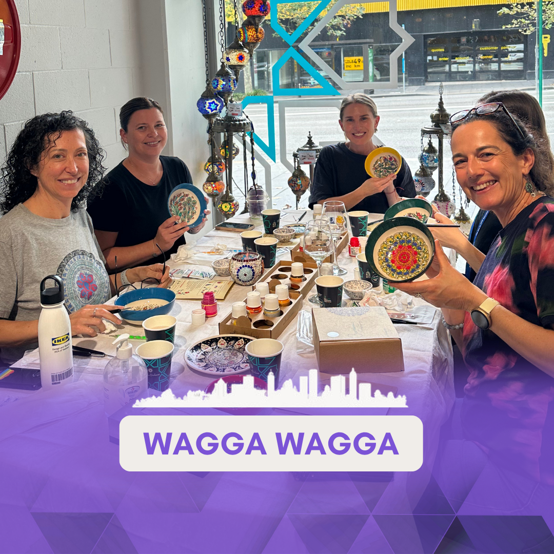 Ceramic Painting Class in Wagga Wagga