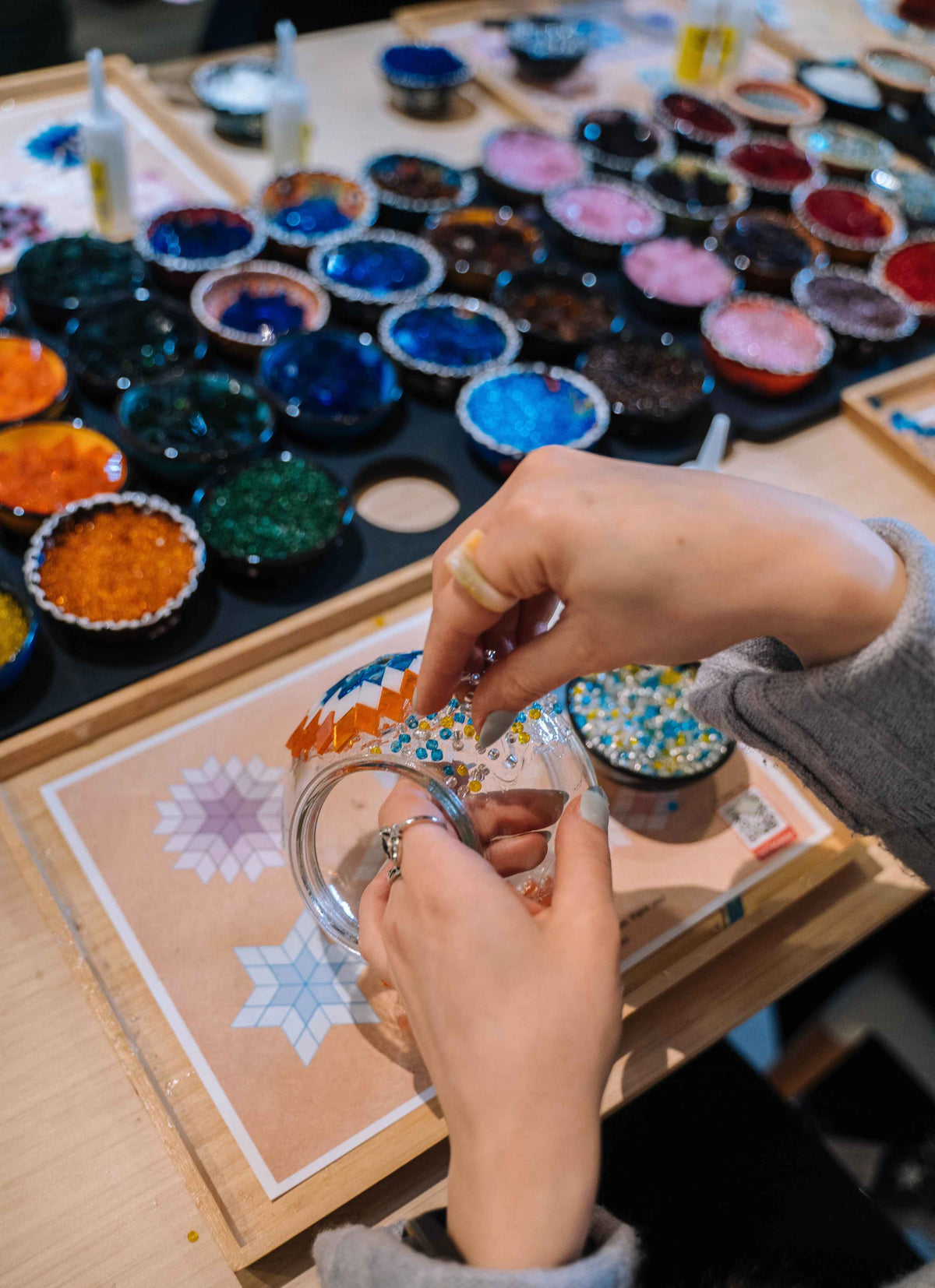 Turkish Lamp Workshop in Orange