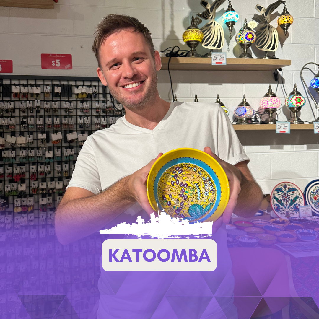 Ceramic Painting Class in Katoomba