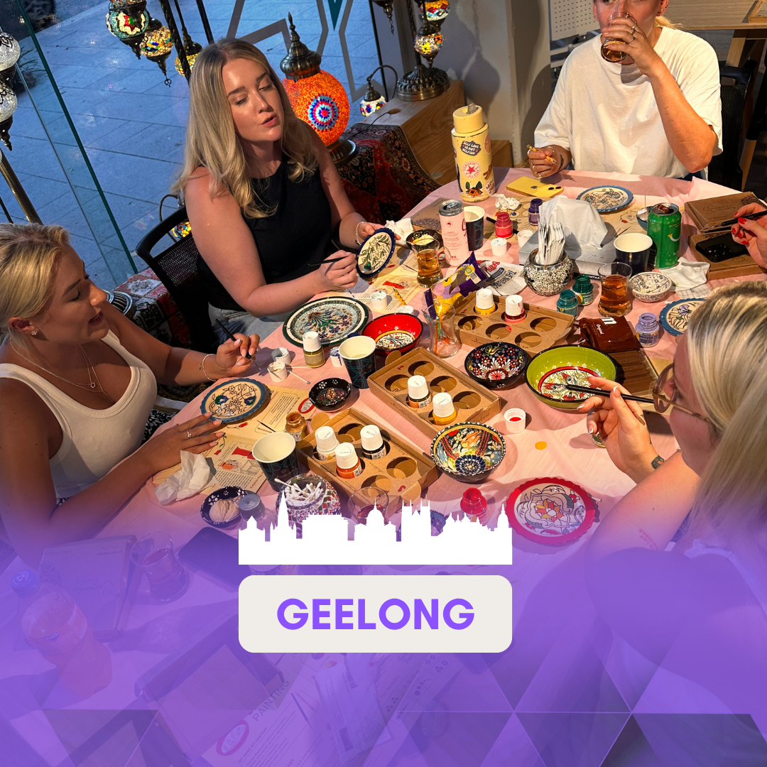Ceramic Painting Class in Geelong