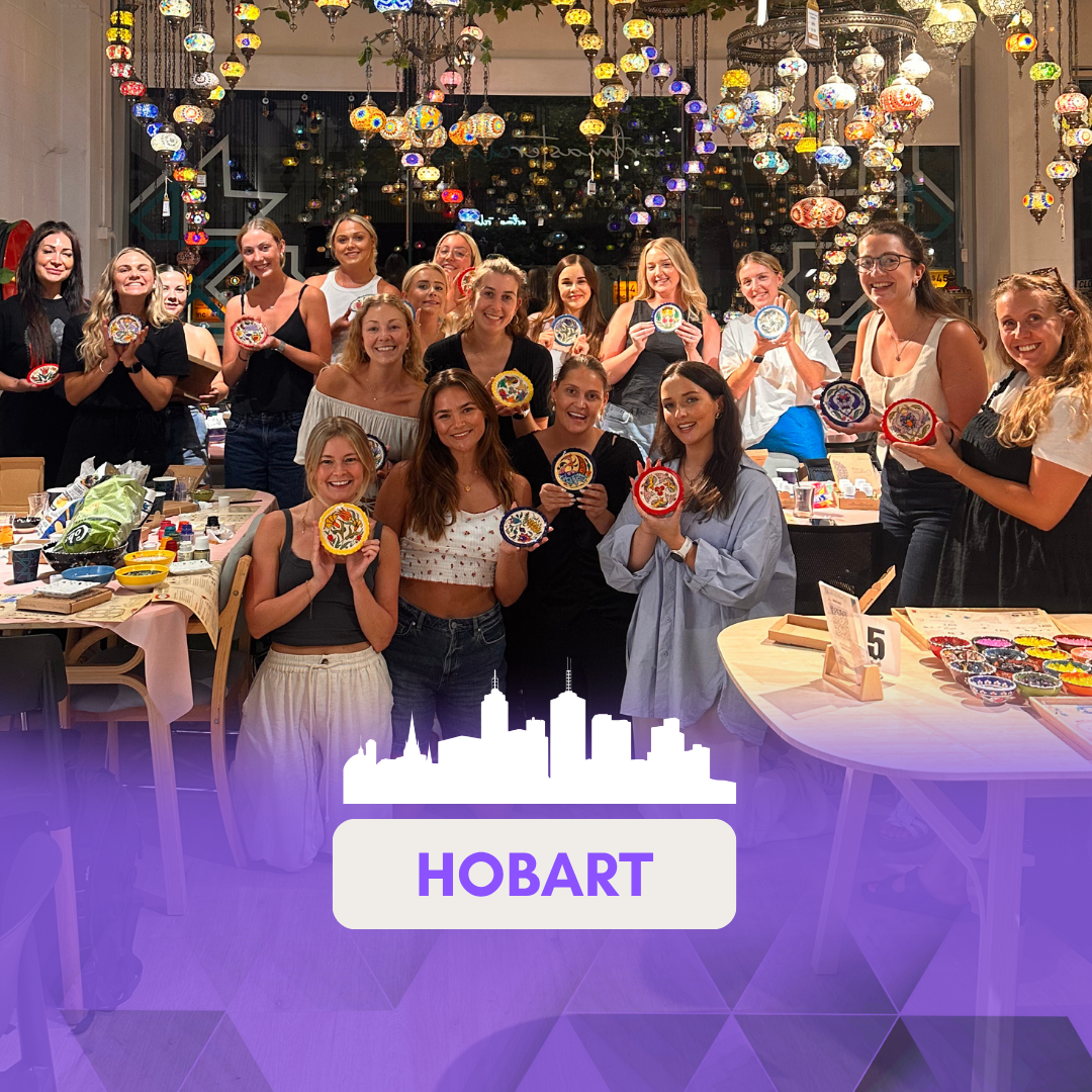 Ceramic Painting Class in Hobart