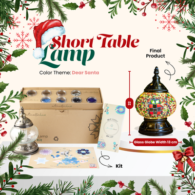 Short Table Lamp Christmas Collection DIY Kit