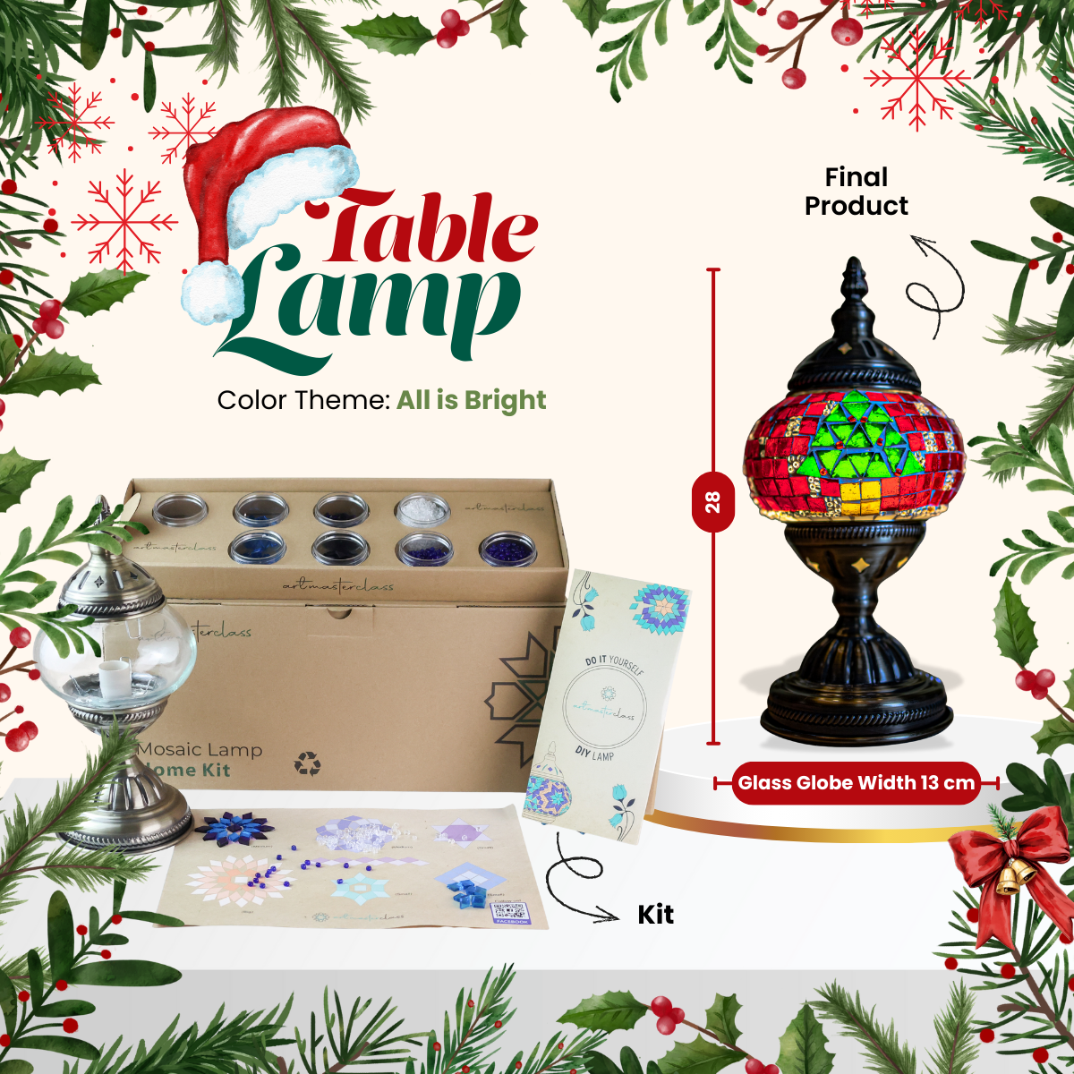Table Lamp Christmas Collection DIY Kit