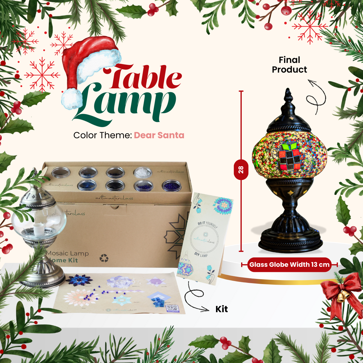 Table Lamp Christmas Collection DIY Kit