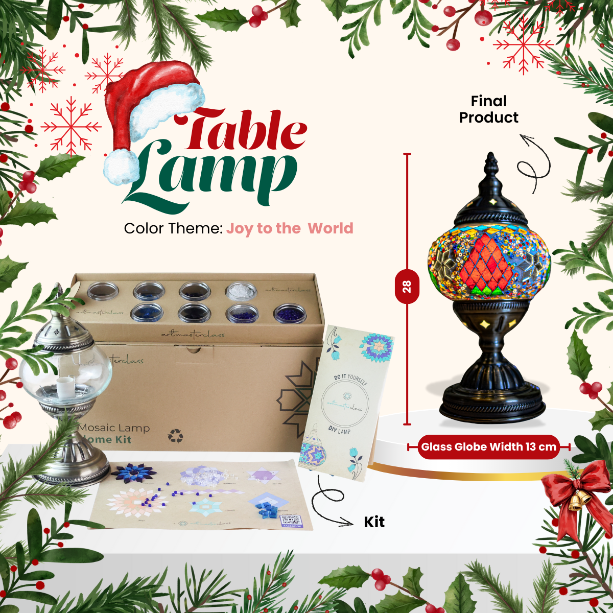 Table Lamp Christmas Collection DIY Kit