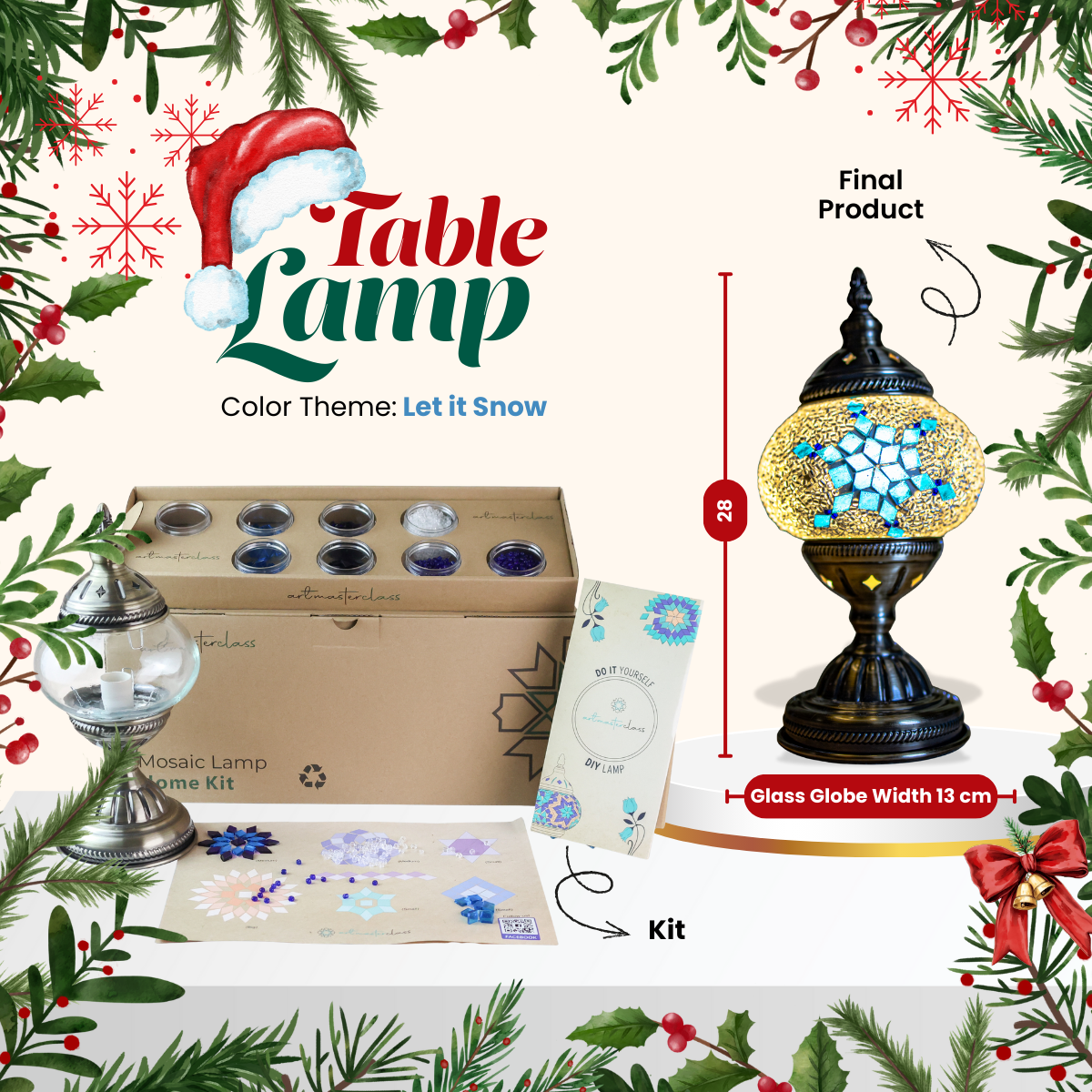 Table Lamp Christmas Collection DIY Kit