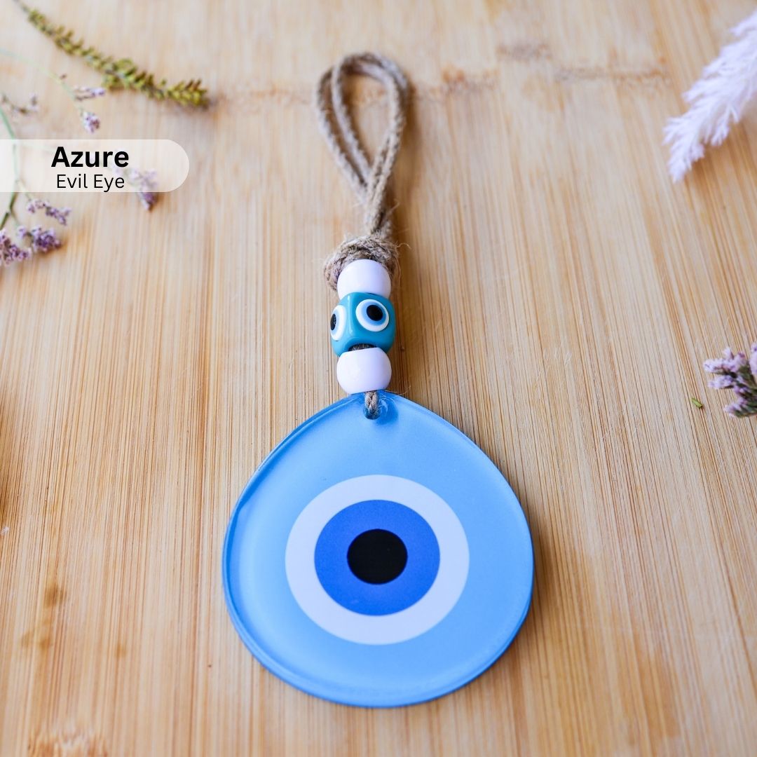 Handcrafted Turkish Evil Eye - Azure