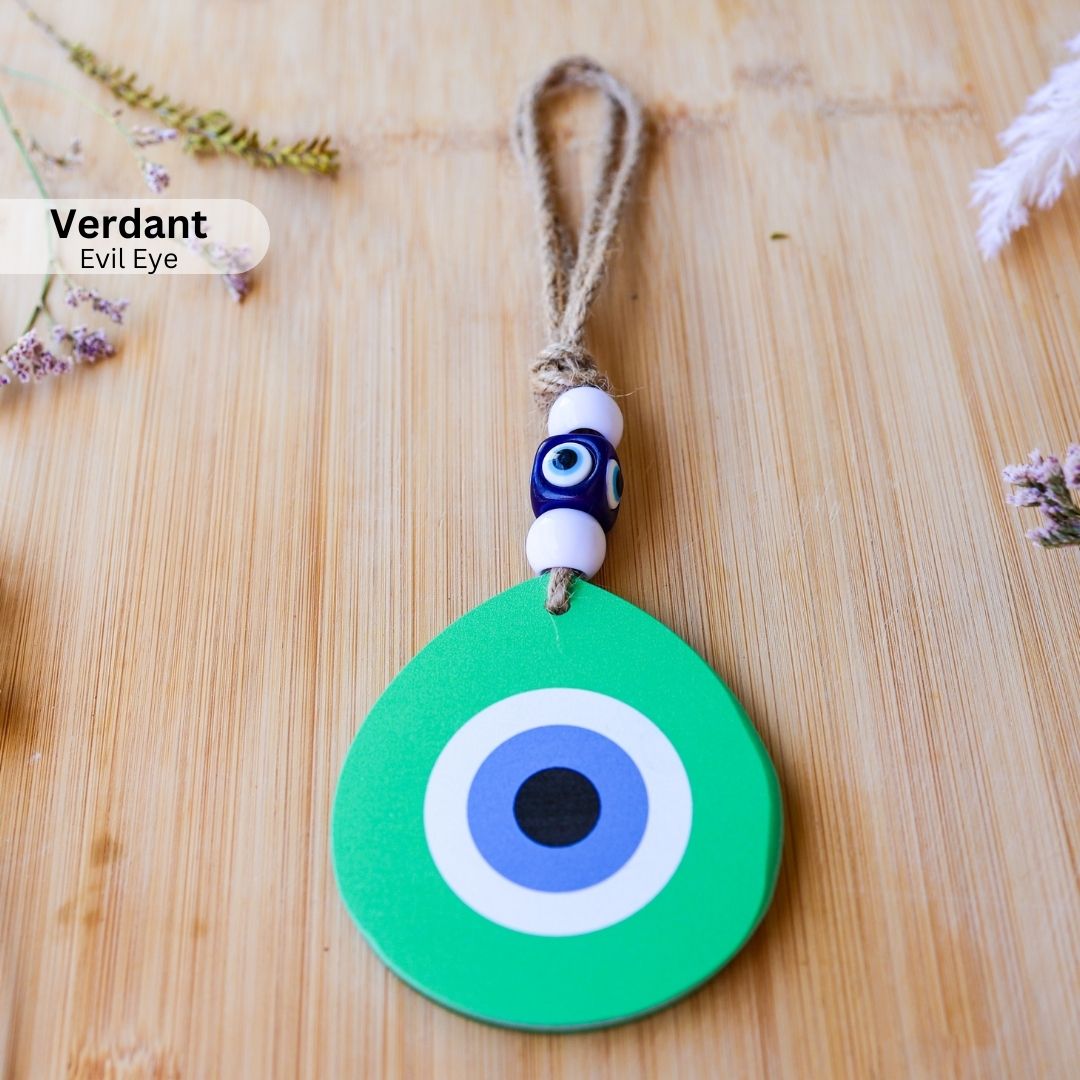 Handcrafted Turkish Evil Eye - Verdant