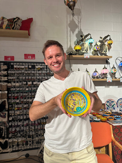 Patterned Ceramic Paint and Sip Classes in Melbourne