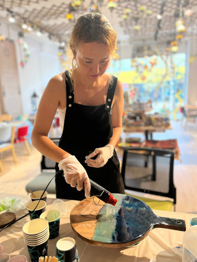 Resin Art Class in Melbourne