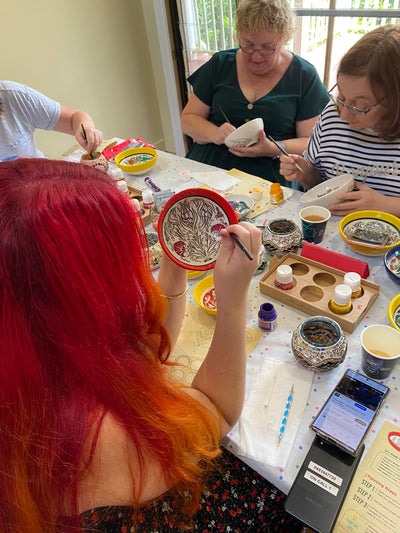Ceramic Paint and Sip Classes in Melbourne