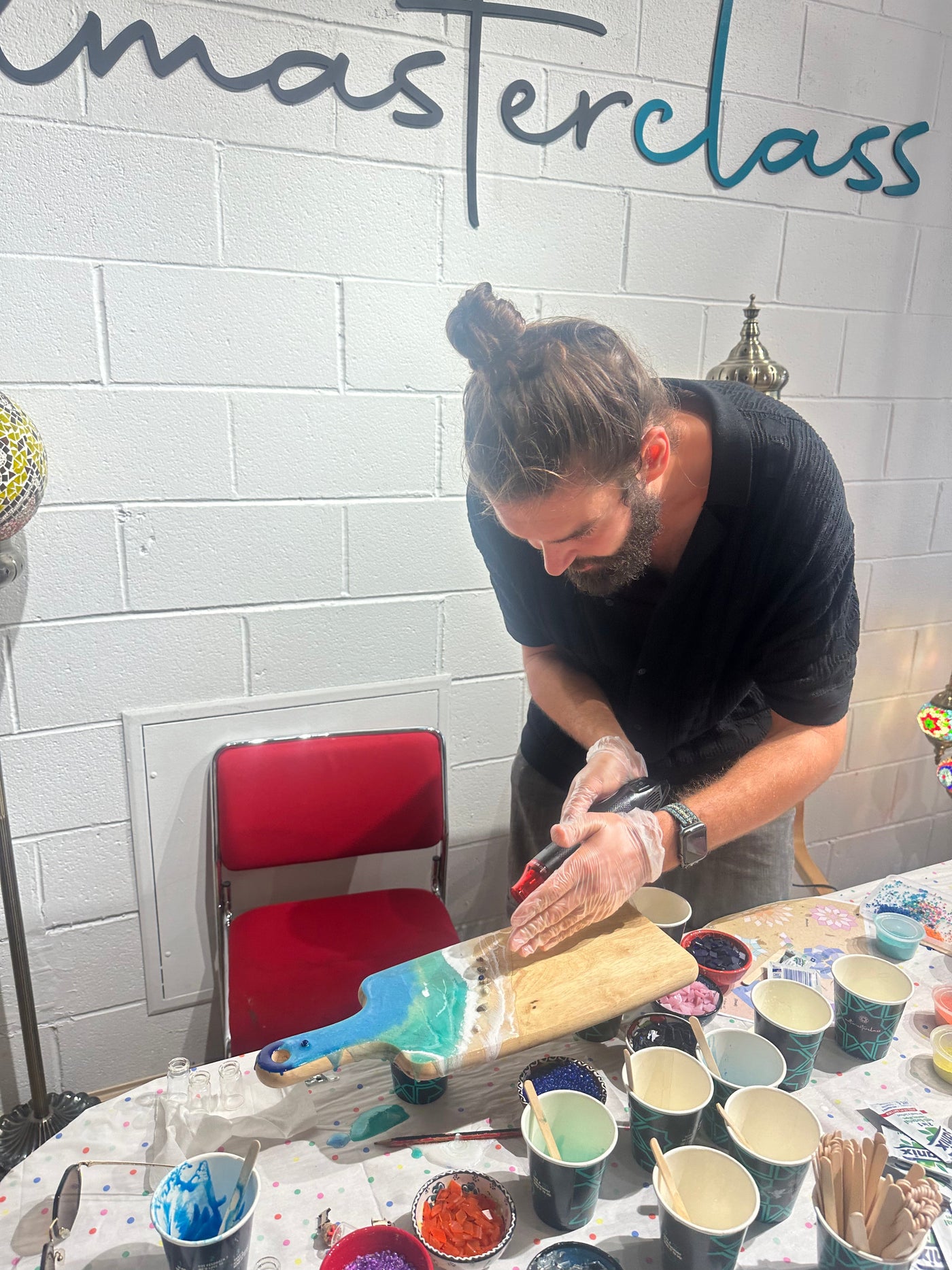 Resin Art Class in Brisbane