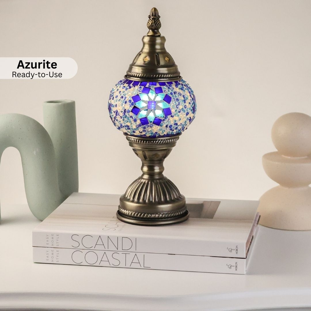 Mini Table Lamp - Azurite