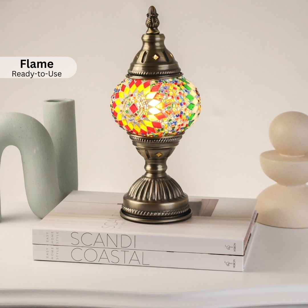 Mini Table Lamp - Flame