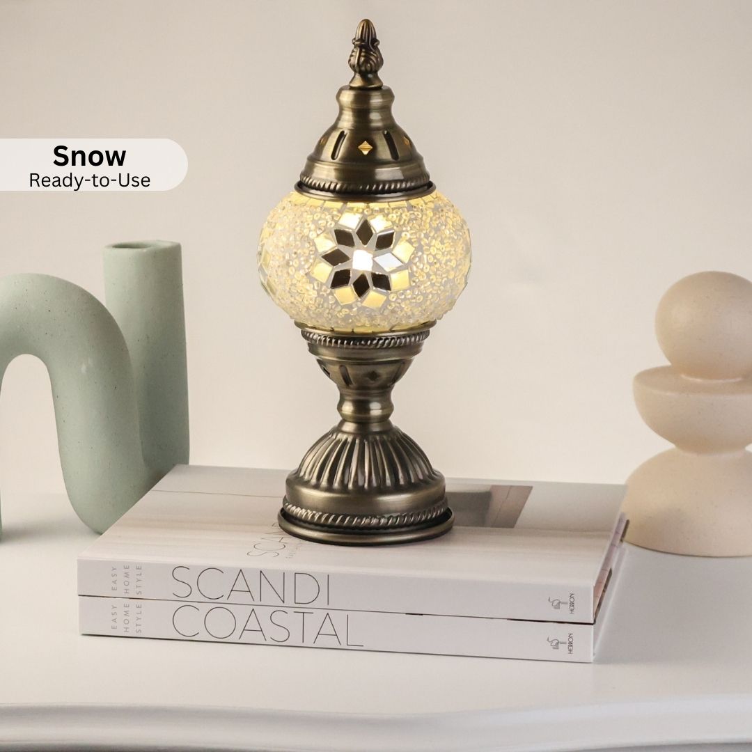 Mini Table Lamp - Snow