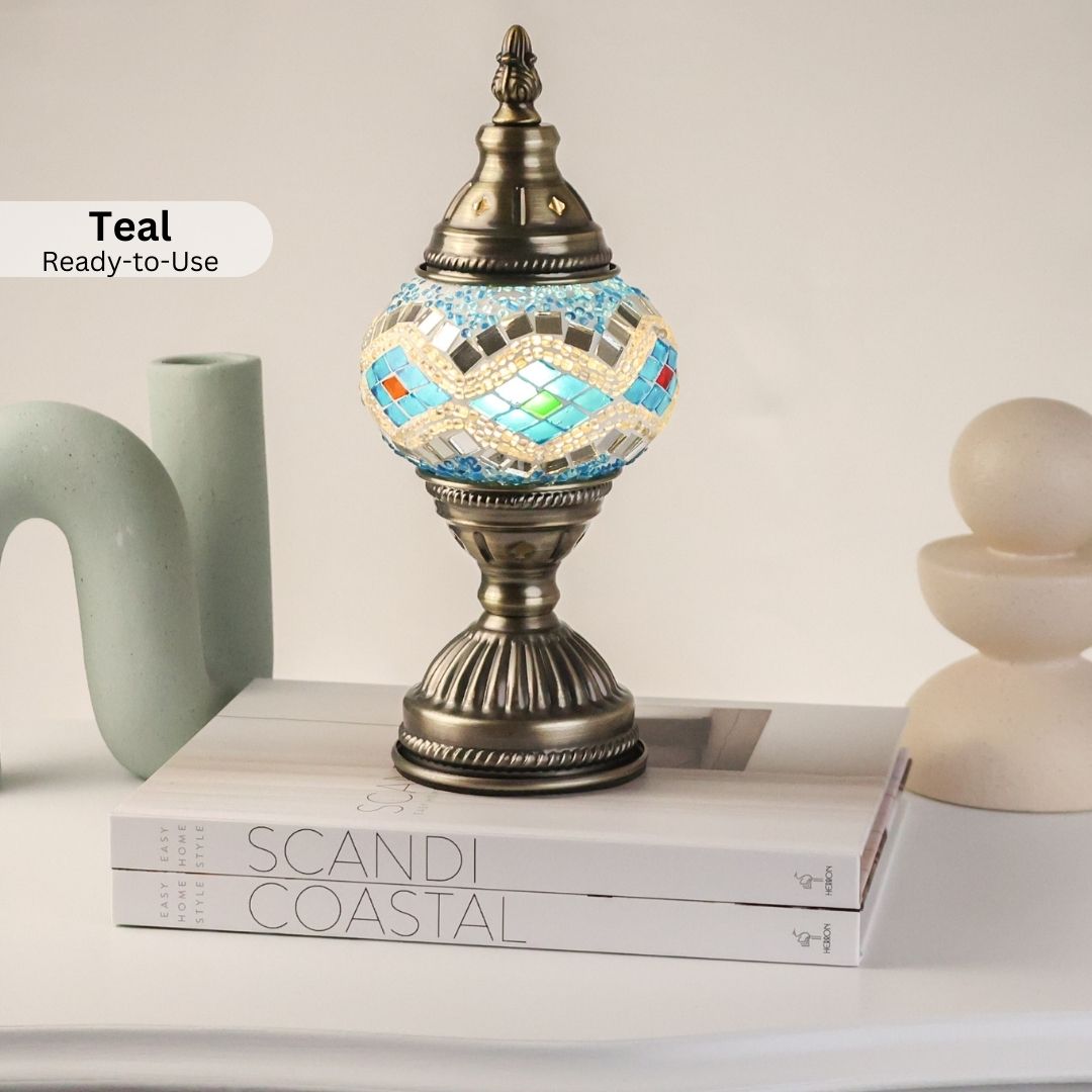 Mini Table Lamp - Teal