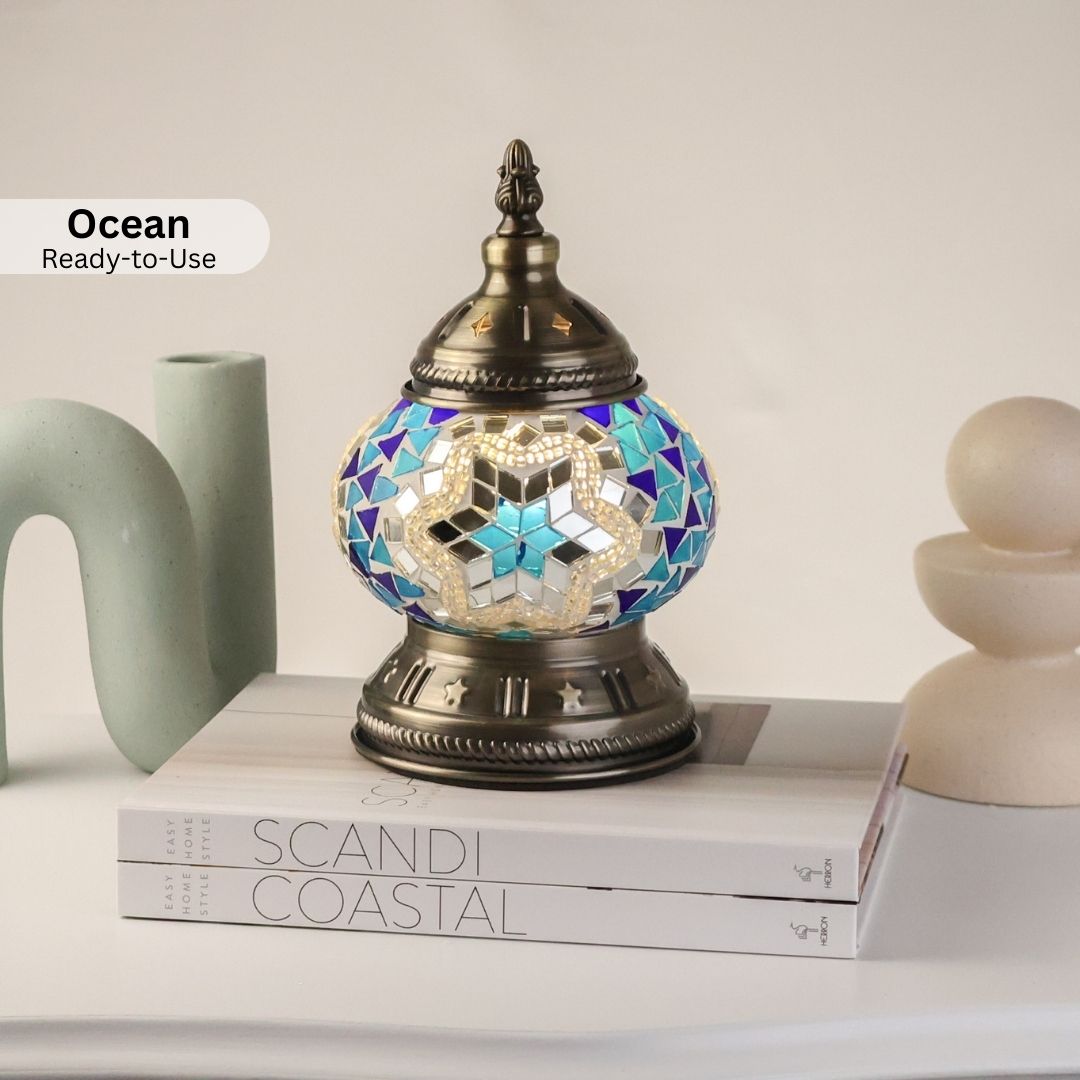 Short Table Lamp - Ocean