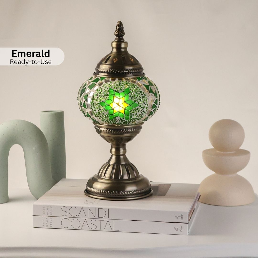 Table Lamp - Emerald