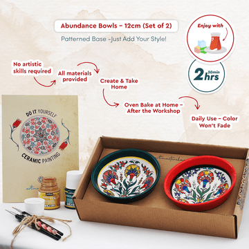 Patterned Ceramic Paint and Sip Classes in Sydney