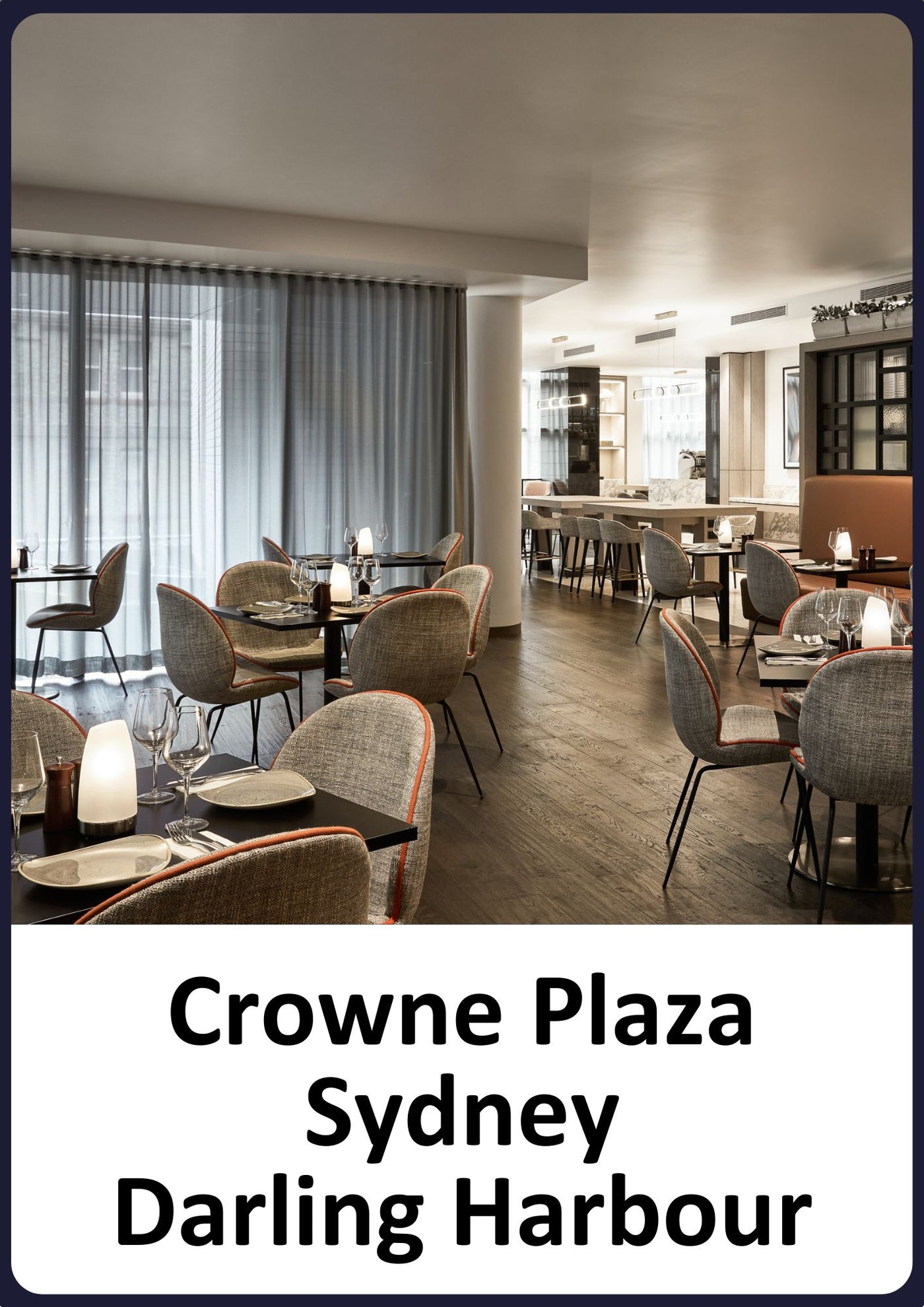 Mosaic Class&Gourmet Offerings at Crowne Plaza Sydney Darling Harbour