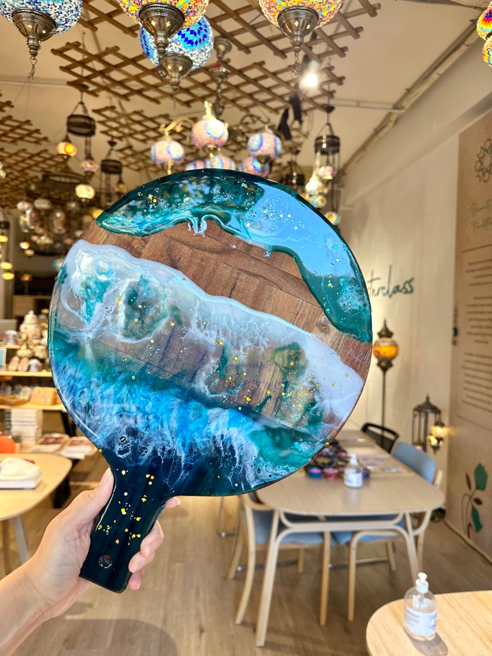 Resin Art Class in Sydney