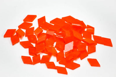 Art Masterclass Diamond / 100gr Orange Tiles And Beads