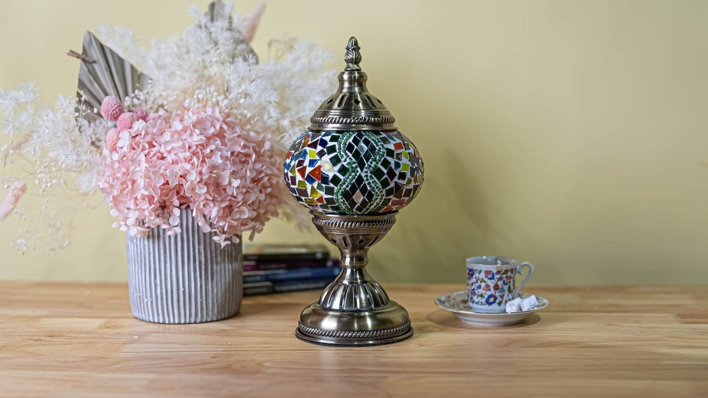 Art Masterclass Peacock Table Lamp