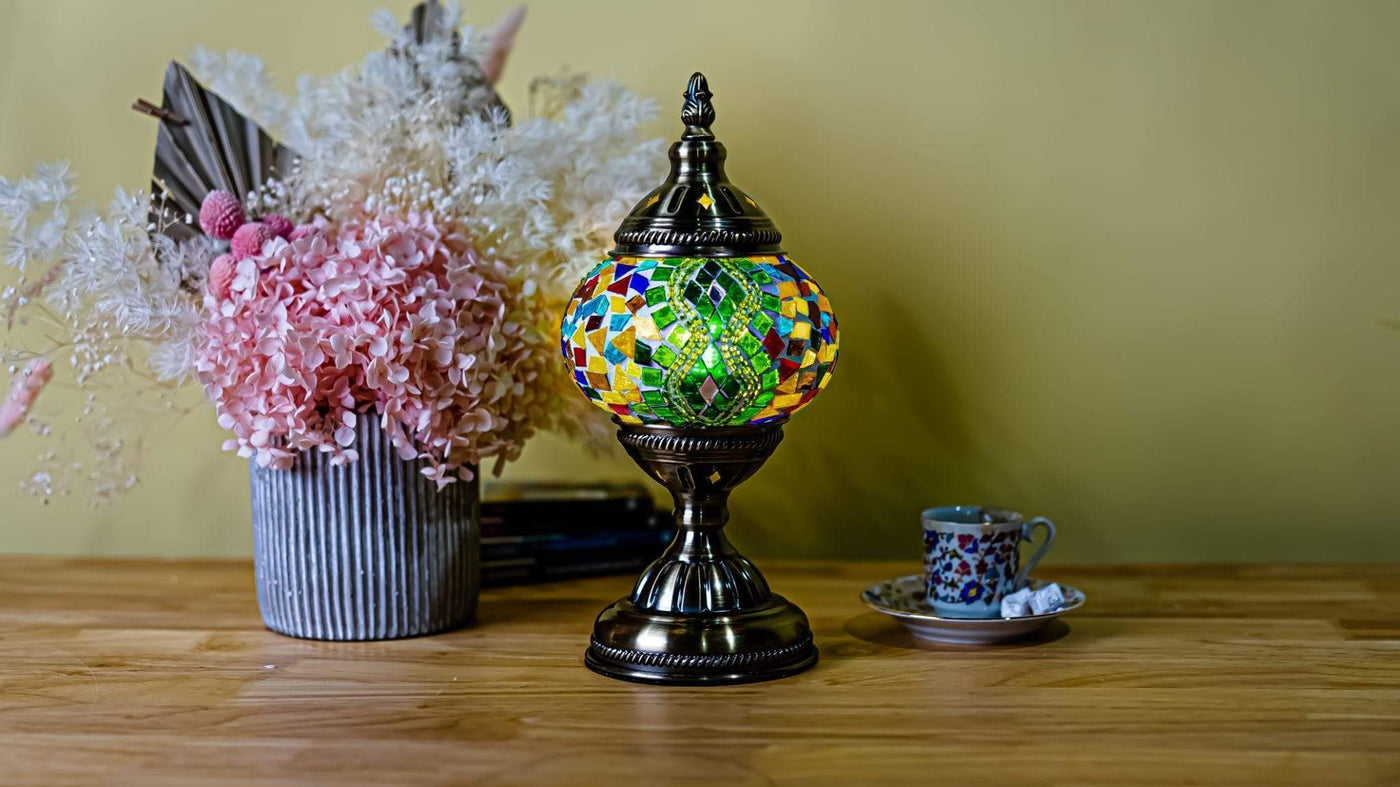 Art Masterclass Peacock Table Lamp