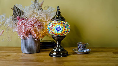 Art Masterclass Rainbow Table Lamp