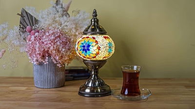 Art Masterclass Rainbow Table Lamp