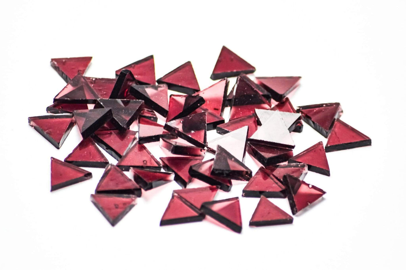 Art Masterclass Triangle / 100gr Purple Tiles And Beads